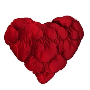 Mingled Threads Puffy Red Heart Shaped Throw Pillow Valentine's Day Target 2026